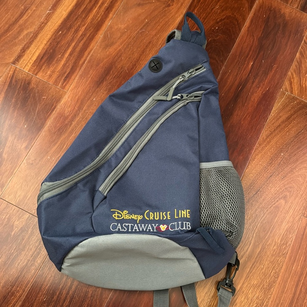 Disney cruise line castaway club over the shoulder bag
